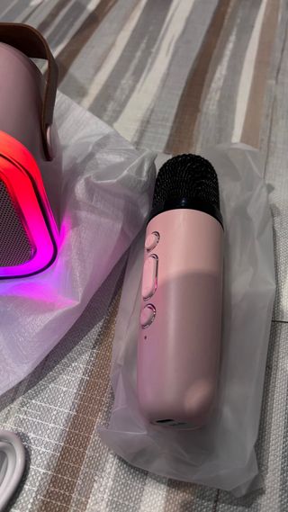 Mini Karaoke Infantil con Micrófonos