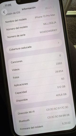 iPhone 13 Pro Max 512GB Azul