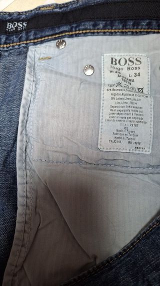 Vaqueros Hugo Boss Originales Azules