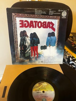Black Sabbath - Sabotage LP 1975 FRA