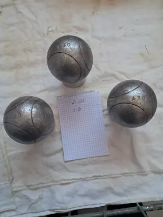 Bolas de Petanca OBUT match 115 2 estrellas inox