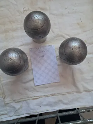 Bolas de Petanca OBUT match 115 2 estrellas inox