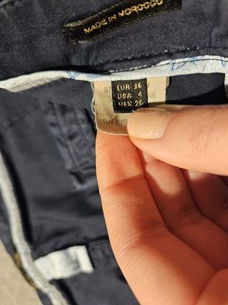 Calças Azuis Massimo Dutti S/36