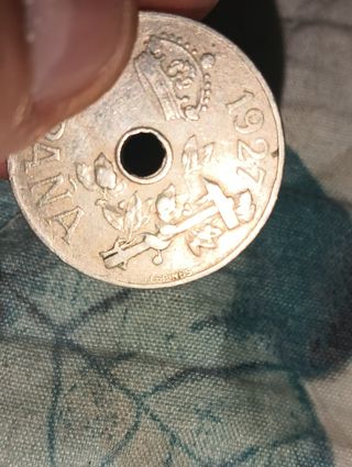 Monedas 25 céntimos Española 1927 40€/unidad