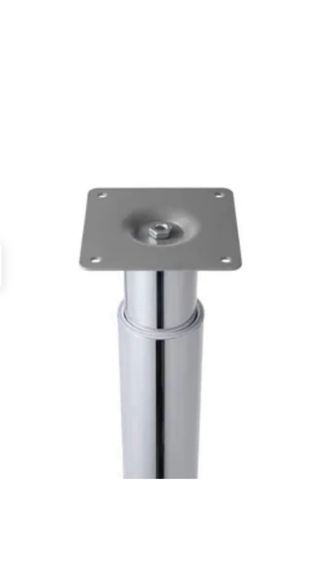 Patas acero regulables en altura para Mesa (4 uds)