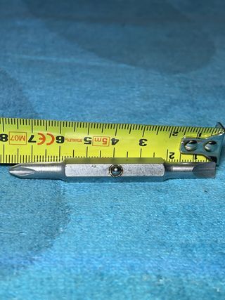 Punta destornillador estrella y plana nueva