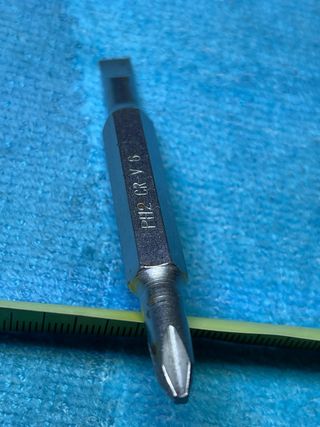 Punta destornillador estrella y plana nueva