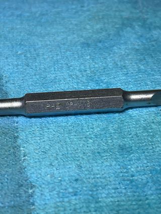 Punta destornillador estrella y plana nueva