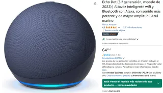Echo Dot 5ª Gen Precintado (Azul) x 3