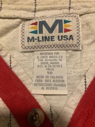 Camiseta Baseball Vintage NY Yankees talla 50/L