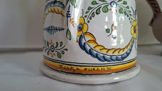 3 JARRAS VINTAGE CERÁMICA Talavera Artesa