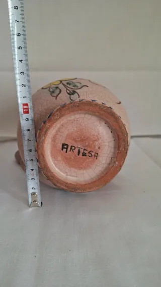 3 JARRAS VINTAGE CERÁMICA Talavera Artesa