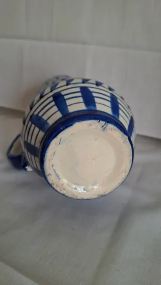 3 JARRAS VINTAGE CERÁMICA Talavera Artesa