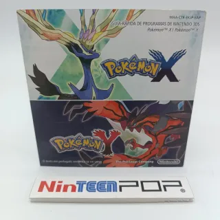 Manual Pokémon X/Y Nintendo 3DS