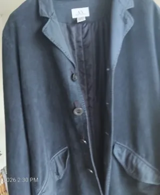 Armani Exchange Abrigo hombre Azul (usado 2 veces)