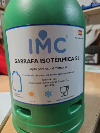 Garrafa Isotérmica IMC 5L Uso Alimentario