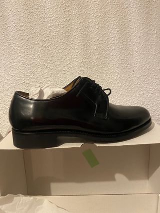 Zapatos de vestir/franjas hombre negros