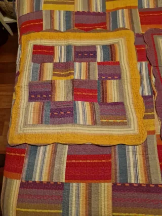 Colcha Cama 135cm Multicolor