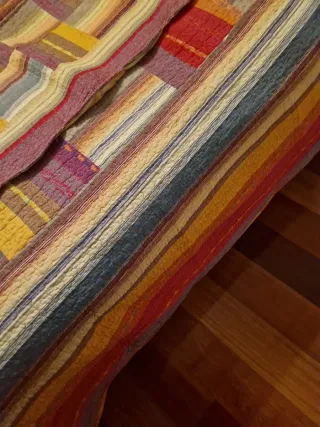 Colcha Cama 135cm Multicolor