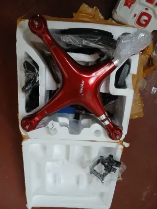 Dron con cámara y control remoto