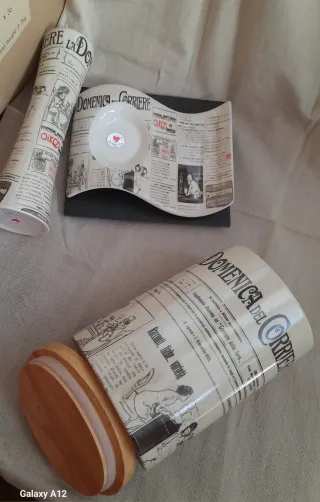 Set 3 pezzi ceramica Oikos