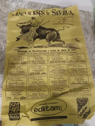 Carteles Toros Sevilla 1965