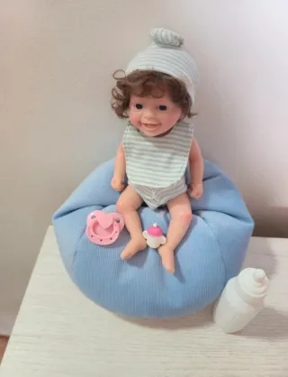 Muñeco silicona blanda 16 cm