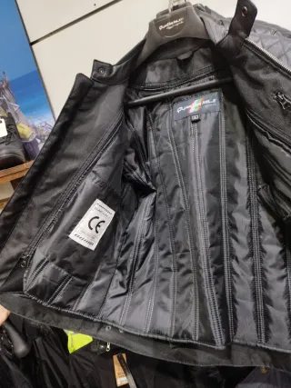 Cazadora Piel Quartermile  Negra varias tallas