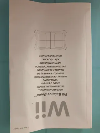 Tabla Wii Balance + Wii Fit Nintendo