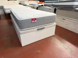 Colchón Pikolin 90x190 + Canapé Madera