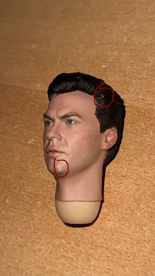 Testa Michael Keaton 1/6 Mars Toys