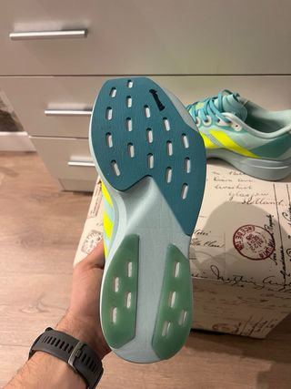 Adidas evo SL Zapatillas Teal/Amarillo