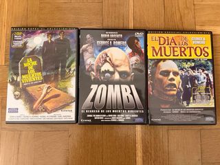 Trilogía Muertos Vivientes DVD George A. Romero