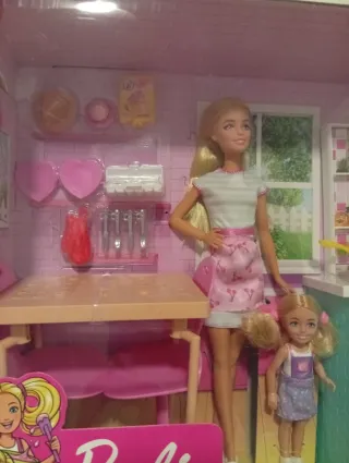 Barbie y Chelsea Pastelería