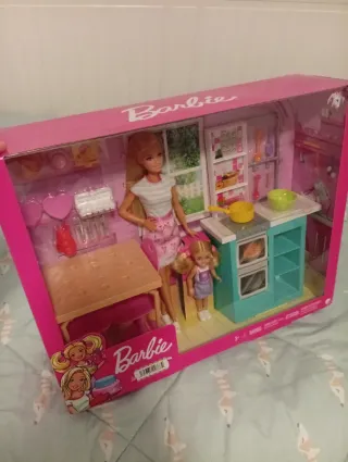 Barbie y Chelsea Pastelería