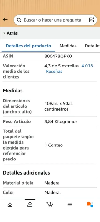 Barrera Valla Perro o Bebé Madera