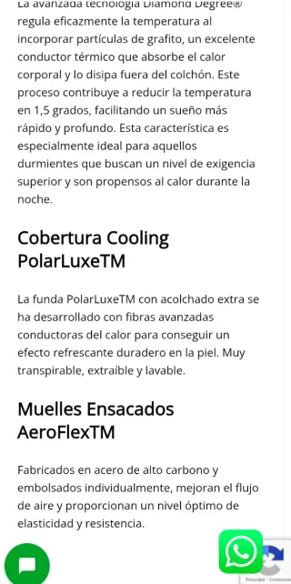 150x190 Canapé+Diamond Hybrid Emma Colchon Nuevo