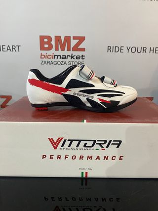 Zapatillas Vittoria Niño Road Blanco