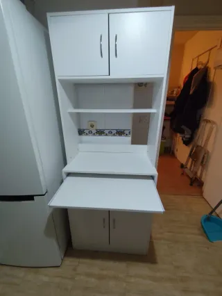Mueble de cocina blanco