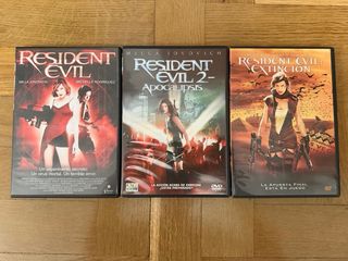 Trilogía Resident Evil DVD Edición Coleccionista