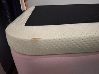 Cama doble con canapé