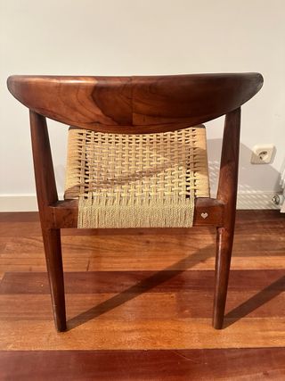 Pack 4 sillas madera Sklum