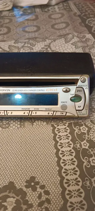 Solo carátula y mando panasonic