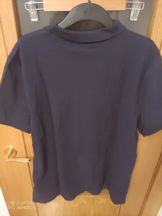 Polo azul mujer Amazon Essentials