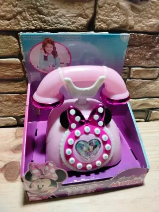 Teléfono Juguete Minnie Mouse Rosa