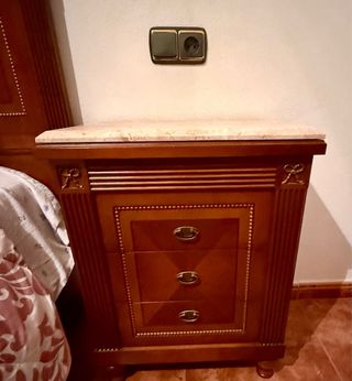 MUEBLES NEOCLASICO Habitación Matrimonio Completa