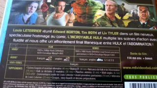 El Increíble Hulk Blu-ray