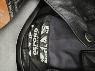 Chaqueta de cuero moto