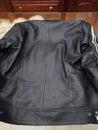 Chaqueta de cuero moto