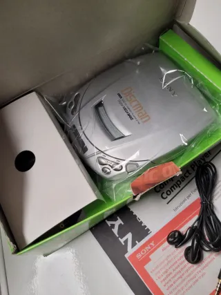Discman Sony D-191 com caixa original